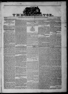 The Liberator from Boston, Massachusetts on August 29, 1835 · Page 1
