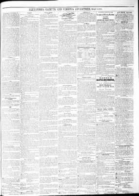 Alexandria Gazette from Alexandria, Virginia • 3
