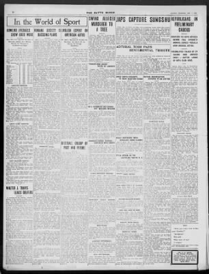 The Butte Miner From Butte Montana On January 1 1905 12