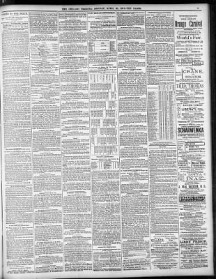 Chicago Tribune from Chicago, Illinois on April 20, 1891 · 3