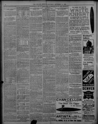 Chicago Tribune from Chicago, Illinois on November 11, 1899 · 6
