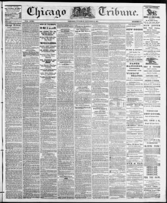 Chicago Tribune from Chicago, Illinois on October 25, 1864 · 1