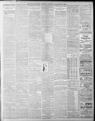 Chicago Tribune from Chicago, Illinois on October 3, 1895 · 5