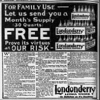 Londonderry Lithia ad (1906)