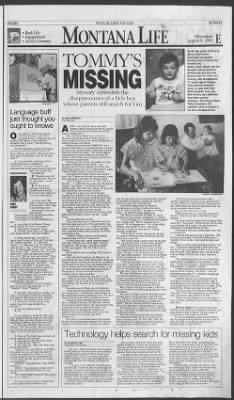 The Missoulian from Missoula, Montana on August 9, 1992 · 33