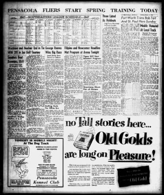 Pensacola News Journal from Pensacola, Florida on March 17, 1947 · 2