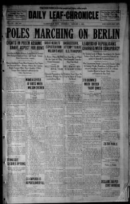 The Leaf-Chronicle from Clarksville, Tennessee • 1