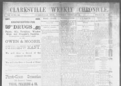 Clarksville Weekly Chronicle