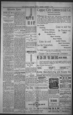 kom videre kutter kontroversiel The Anaconda Standard from Anaconda, Montana on December 10, 1895 · 3