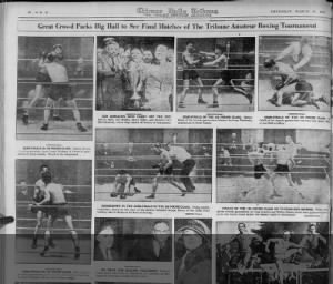 March 29, 1923- Chicago Daily Tribune images from the inaugural tournament. 