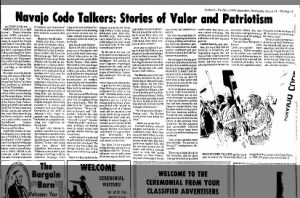 Navajo Code Talkers: Stories of Valor and Patriotism