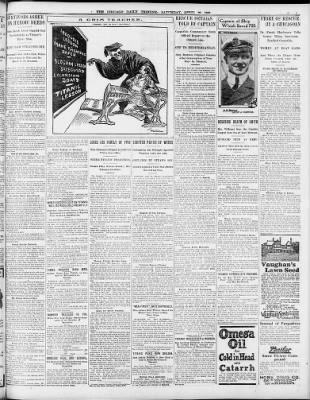 Chicago Tribune from Chicago, Illinois on April 20, 1912 · 3