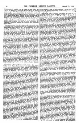 The Primrose League Gazette from London, Greater London, England • Page 12