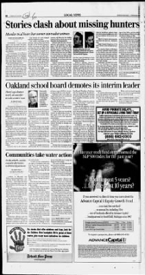 Detroit Free Press from Detroit, Michigan on October 28, 2003 · 70