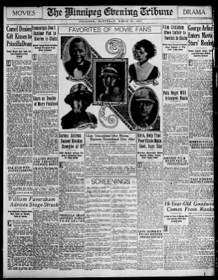 The Winnipeg Tribune from Winnipeg, Manitoba, Canada on March 26, 1921 · Page 35