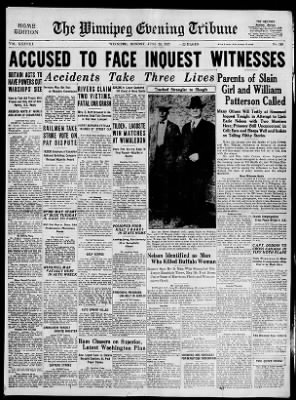 The Winnipeg Tribune from Winnipeg, Manitoba, Canada on June 20, 1927 · Page 1