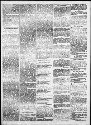 Vermont Intelligencer from Bellows Falls, Vermont on July 7, 1817 · 3