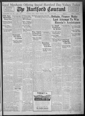 Hartford Courant from Hartford, Connecticut on July 7, 1939 · 1