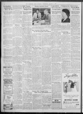 Hartford Courant from Hartford, Connecticut on August 2, 1939 · 4