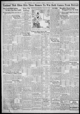Hartford Courant from Hartford, Connecticut on August 2, 1943 · 10