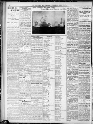 Hartford Courant from Hartford, Connecticut on April 17, 1912 · 16