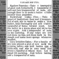 3 19th-Century Pancake Recipes (1892) 