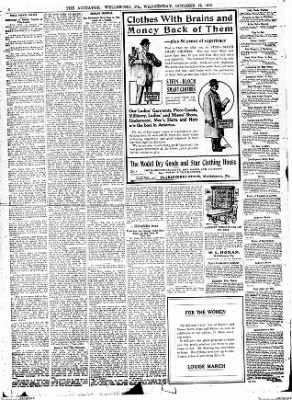 The Wellsboro Gazette Combined with Mansfield Advertiser from Wellsboro, Pennsylvania • Page 8