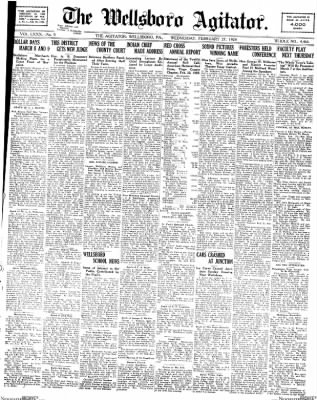 The Wellsboro Gazette Combined with Mansfield Advertiser from Wellsboro, Pennsylvania on February 27, 1929 · Page 1