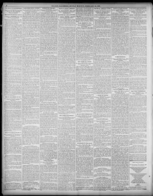The Baltimore Sun from Baltimore, Maryland on February 14, 1898 · 2