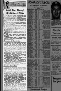 Tues 6/29/71: Lolich 13-inning start in BAL