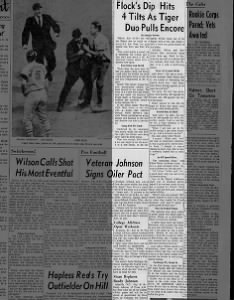 Sat 7/16/1966: Earl Wilson PH Walk-Off HR