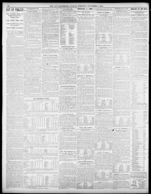 The Baltimore Sun from Baltimore, Maryland on November 6, 1904 · 10