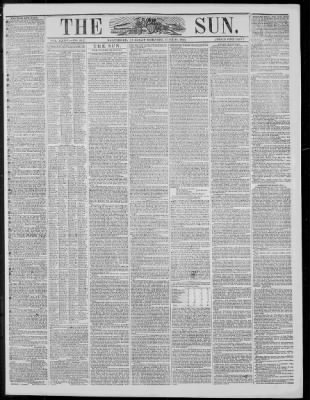 The Baltimore Sun from Baltimore, Maryland on June 20, 1854 · 1