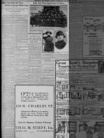 Newspaper article highlighting World War I 