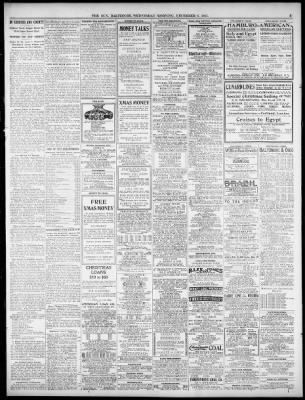 The Baltimore Sun from Baltimore, Maryland on December 6, 1911 · 5