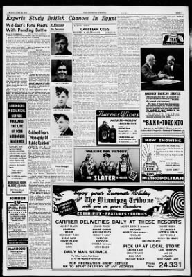 The Winnipeg Tribune from Winnipeg, Manitoba, Canada • Page 5