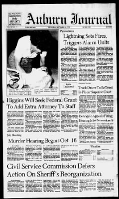 Auburn Journal from Auburn, California on September 26, 1979 · 1