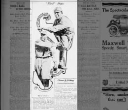 Photos of Rube Foster published in a 1912 newspaper