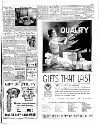 Globe-Gazette from Mason City, Iowa on December 10, 1934 · Page 7