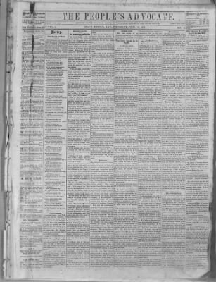 People's Advocate from Osage Mission, Kansas on June 22, 1871 · 1