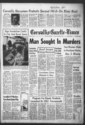Corvallis Gazette-Times from Corvallis, Oregon • 1