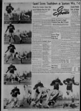 Photos and article from Jackie Robinson's time playing football for UCLA, 1939