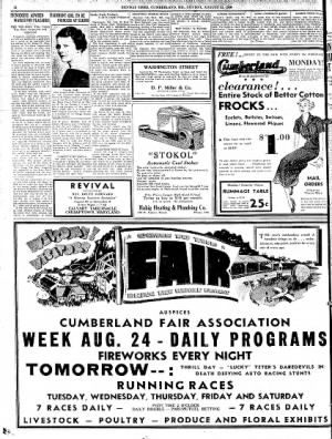 Cumberland Sunday Times from Cumberland, Maryland • Page 11