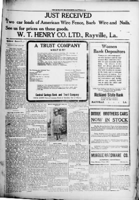 The Richland Beacon-News from Rayville, Louisiana on January 11, 1919 · 5