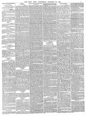 Daily News from London, Greater London, England on November 26, 1862 · 5