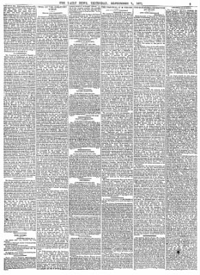 Daily News from London, Greater London, England on September 7, 1871 · 5