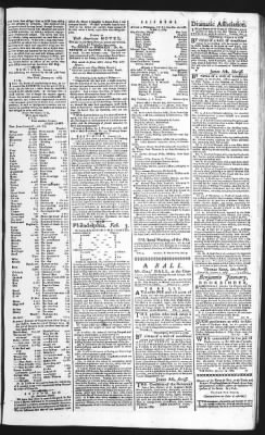 Dunlap and Claypoole's American Daily Advertiser from Philadelphia, Pennsylvania on February 3, 1789 · Page 3