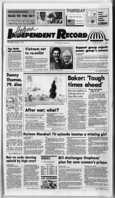 The Independent-Record from Helena, Montana on February 7, 1991 · 1