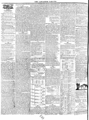 The Lancaster Gazette from Lancaster, Lancashire, England • Page 4