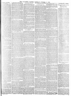 The Lancaster Gazette from Lancaster, Lancashire, England • 7